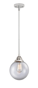 Nouveau 2 LED Mini Pendant in Polished Chrome (405|288-1S-PC-G202-8-LED)