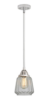 Nouveau 2 LED Mini Pendant in Polished Chrome (405|288-1S-PC-G142-LED)