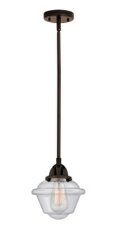 Nouveau 2 LED Mini Pendant in Oil Rubbed Bronze (405|288-1S-OB-G534-LED)