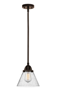 Nouveau 2 One Light Mini Pendant in Oil Rubbed Bronze (405|288-1S-OB-G44)