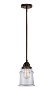 Nouveau 2 LED Mini Pendant in Oil Rubbed Bronze (405|288-1S-OB-G182-LED)