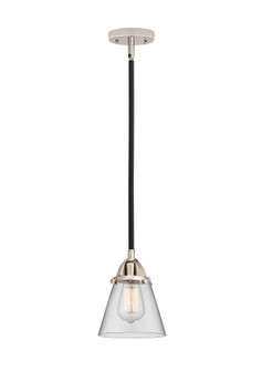 Nouveau 2 LED Mini Pendant in Black Polished Nickel (405|288-1S-BPN-G62-LED)