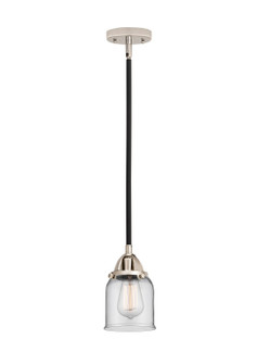 Nouveau 2 LED Mini Pendant in Black Polished Nickel (405|288-1S-BPN-G52-LED)
