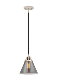 Nouveau 2 LED Mini Pendant in Black Polished Nickel (405|288-1S-BPN-G43-LED)