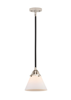 Nouveau 2 One Light Mini Pendant in Black Polished Nickel (405|288-1S-BPN-G41)