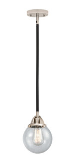 Nouveau 2 LED Mini Pendant in Black Polished Nickel (405|288-1S-BPN-G204-6-LED)