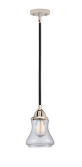Nouveau 2 One Light Mini Pendant in Black Polished Nickel (405|288-1S-BPN-G192)