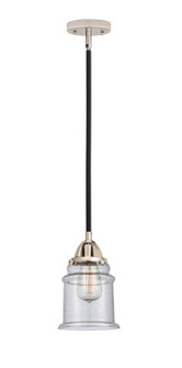 Nouveau 2 LED Mini Pendant in Black Polished Nickel (405|288-1S-BPN-G184-LED)