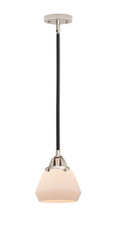 Nouveau 2 One Light Mini Pendant in Black Polished Nickel (405|288-1S-BPN-G171)