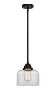 Nouveau 2 One Light Mini Pendant in Matte Black (405|288-1S-BK-G72)