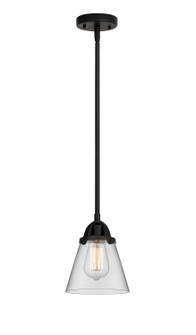 Nouveau 2 LED Mini Pendant in Matte Black (405|288-1S-BK-G62-LED)