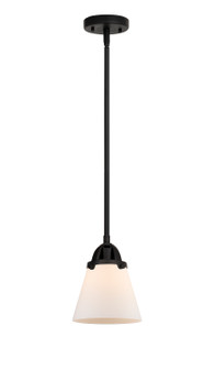 Nouveau 2 One Light Mini Pendant in Matte Black (405|288-1S-BK-G61)