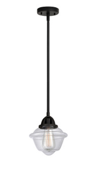 Nouveau 2 One Light Mini Pendant in Matte Black (405|288-1S-BK-G532)