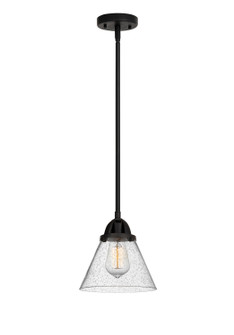 Nouveau 2 LED Mini Pendant in Matte Black (405|288-1S-BK-G44-LED)
