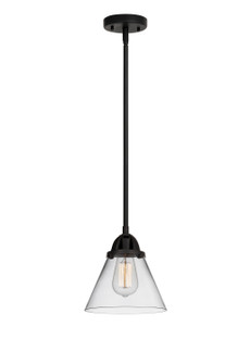 Nouveau 2 LED Mini Pendant in Matte Black (405|288-1S-BK-G42-LED)