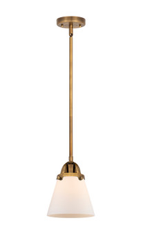 Nouveau 2 LED Mini Pendant in Brushed Brass (405|288-1S-BB-G61-LED)