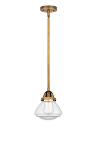 Nouveau 2 One Light Mini Pendant in Brushed Brass (405|288-1S-BB-G322)