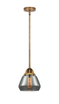 Nouveau 2 LED Mini Pendant in Brushed Brass (405|288-1S-BB-G173-LED)
