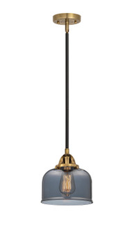 Nouveau 2 LED Mini Pendant in Black Antique Brass (405|288-1S-BAB-G73-LED)