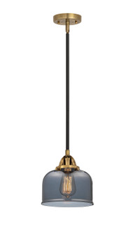 Nouveau 2 One Light Mini Pendant in Black Antique Brass (405|288-1S-BAB-G73)
