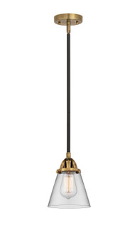 Nouveau 2 One Light Mini Pendant in Black Antique Brass (405|288-1S-BAB-G62)