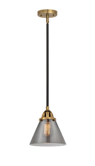 Nouveau 2 LED Mini Pendant in Black Antique Brass (405|288-1S-BAB-G43-LED)