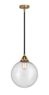 Nouveau 2 One Light Mini Pendant in Black Antique Brass (405|288-1S-BAB-G204-12)