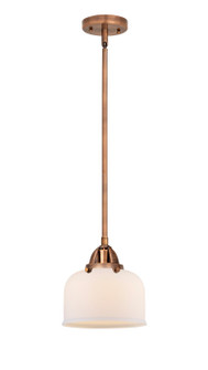 Nouveau 2 LED Mini Pendant in Antique Copper (405|288-1S-AC-G71-LED)