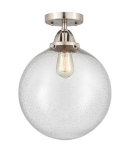 Nouveau 2 LED Semi-Flush Mount in Brushed Satin Nickel (405|288-1C-SN-G204-12-LED)