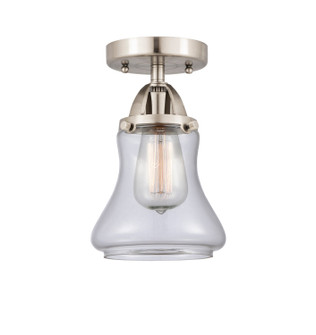 Nouveau 2 LED Semi-Flush Mount in Brushed Satin Nickel (405|288-1C-SN-G192-LED)