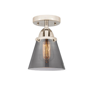 Nouveau 2 One Light Semi-Flush Mount in Polished Nickel (405|288-1C-PN-G63)