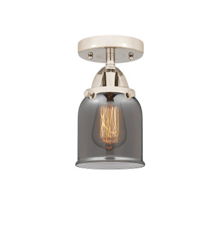 Nouveau 2 LED Semi-Flush Mount in Polished Nickel (405|288-1C-PN-G53-LED)