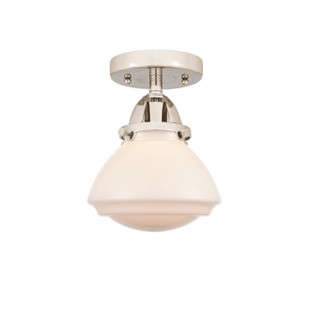 Nouveau 2 LED Semi-Flush Mount in Polished Nickel (405|288-1C-PN-G321-LED)