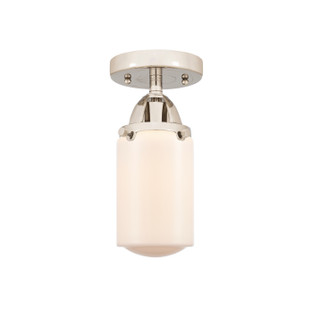 Nouveau 2 One Light Semi-Flush Mount in Polished Nickel (405|288-1C-PN-G311)