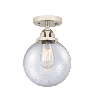 Nouveau 2 LED Semi-Flush Mount in Polished Nickel (405|288-1C-PN-G204-8-LED)