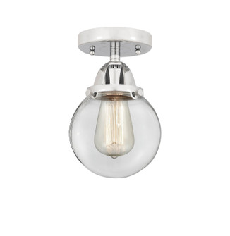 Nouveau 2 LED Semi-Flush Mount in Polished Chrome (405|288-1C-PC-G202-6-LED)