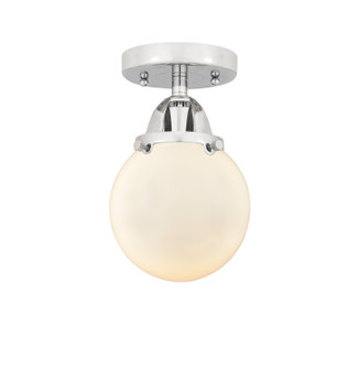 Nouveau 2 One Light Semi-Flush Mount in Polished Chrome (405|288-1C-PC-G201-6)