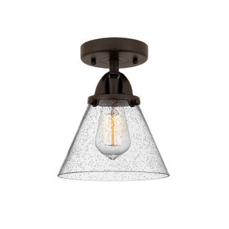 Nouveau 2 One Light Semi-Flush Mount in Oil Rubbed Bronze (405|288-1C-OB-G44)
