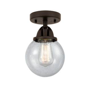 Nouveau 2 LED Semi-Flush Mount in Oil Rubbed Bronze (405|288-1C-OB-G204-6-LED)