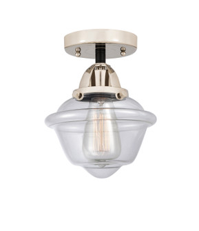Nouveau 2 One Light Semi-Flush Mount in Black Polished Nickel (405|288-1C-BPN-G532)