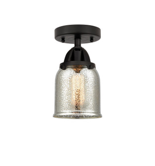 Nouveau 2 One Light Semi-Flush Mount in Matte Black (405|288-1C-BK-G58)