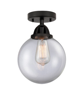 Nouveau 2 LED Semi-Flush Mount in Matte Black (405|288-1C-BK-G202-8-LED)