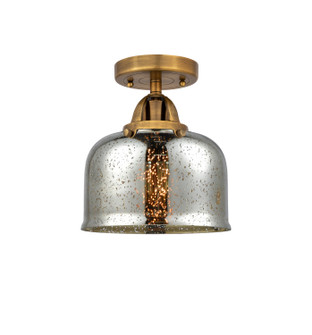 Nouveau 2 LED Semi-Flush Mount in Brushed Brass (405|288-1C-BB-G78-LED)