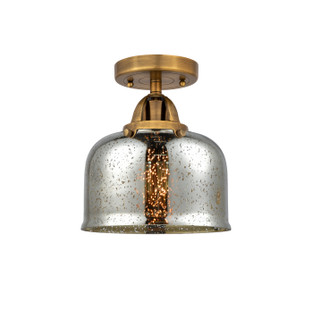 Nouveau 2 One Light Semi-Flush Mount in Brushed Brass (405|288-1C-BB-G78)