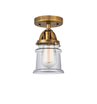 Nouveau 2 LED Semi-Flush Mount in Brushed Brass (405|288-1C-BB-G182S-LED)