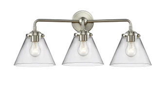 Nouveau LED Bath Vanity in Brushed Satin Nickel (405|284-3W-SN-G42-LED)