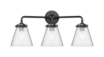 Nouveau Three Light Bath Vanity in Oil Rubbed Bronze (405|284-3W-OB-G64)