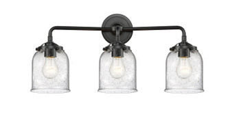 Nouveau Three Light Bath Vanity in Oil Rubbed Bronze (405|284-3W-OB-G54)