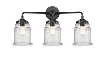 Nouveau Three Light Bath Vanity in Oil Rubbed Bronze (405|284-3W-OB-G184)