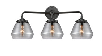 Nouveau Three Light Bath Vanity in Oil Rubbed Bronze (405|284-3W-OB-G173)